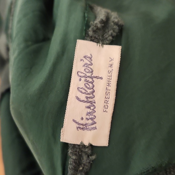 Vintage Forest Green Button-Up Midi Dress - Picture 2 of 9